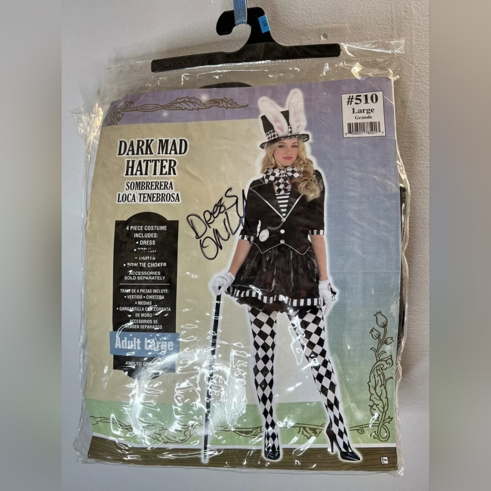 Dark Mad Hatter Women's costume - Picture 6 of 12